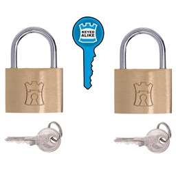 P1G72 - Brass Econo Keyed Alike